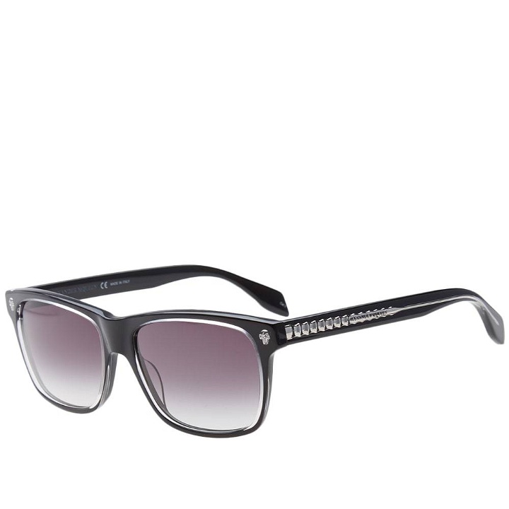 Photo: Alexander McQueen AM0025S Sunglasses Black