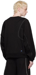 ADER error Black A-Peec Sweatshirt