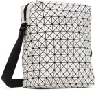 BAO BAO ISSEY MIYAKE White Voyager Metallic Bag