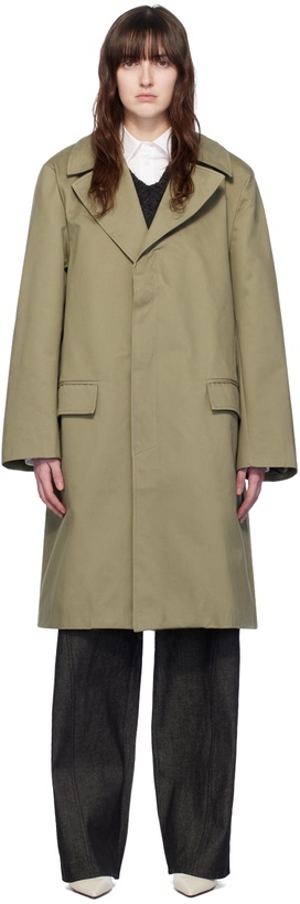 Photo: Elleme Khaki Button Coat