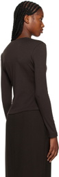 Maiden Name Brown Sophie Long Sleeve T-Shirt