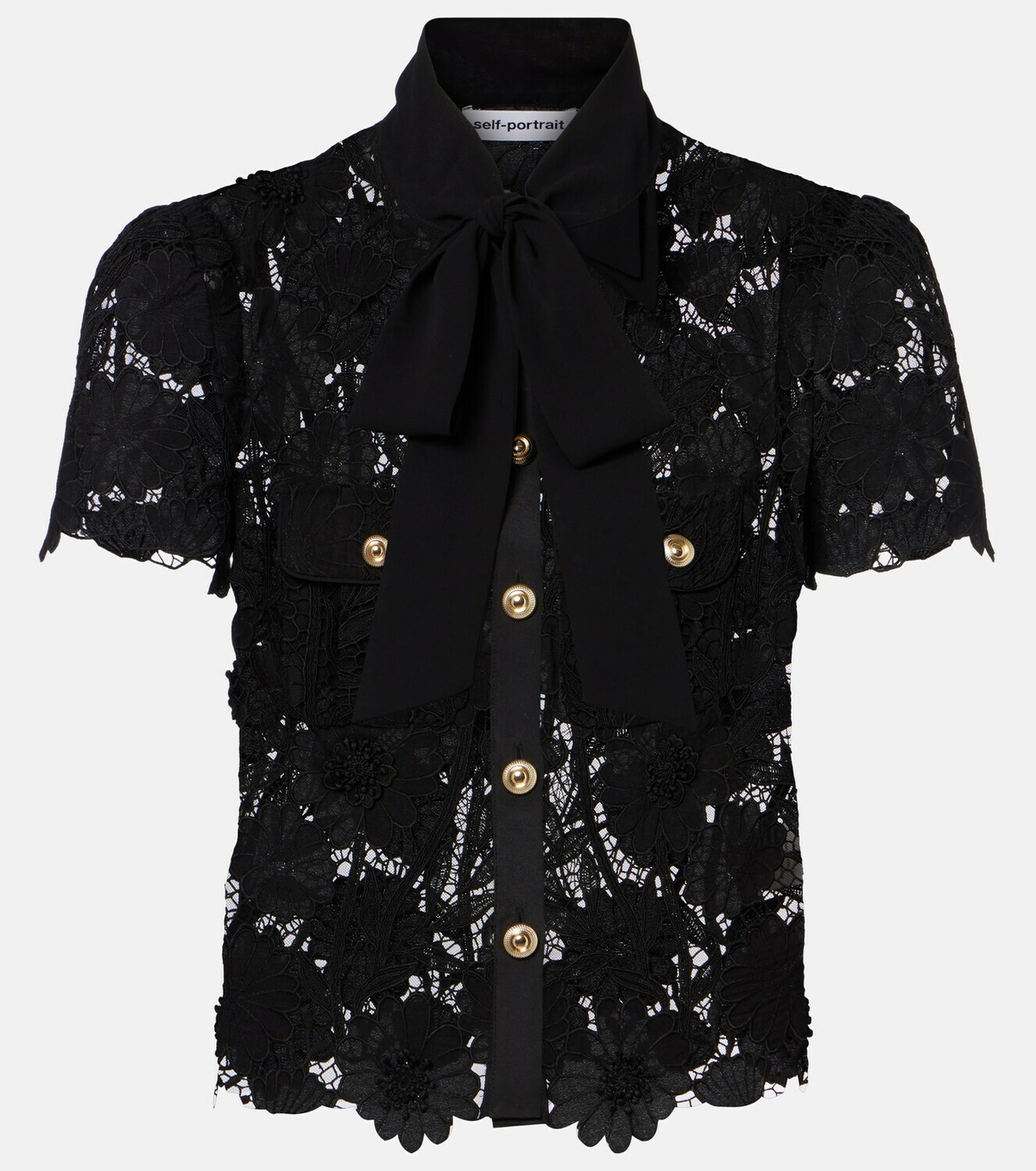 Self-Portrait Lace top