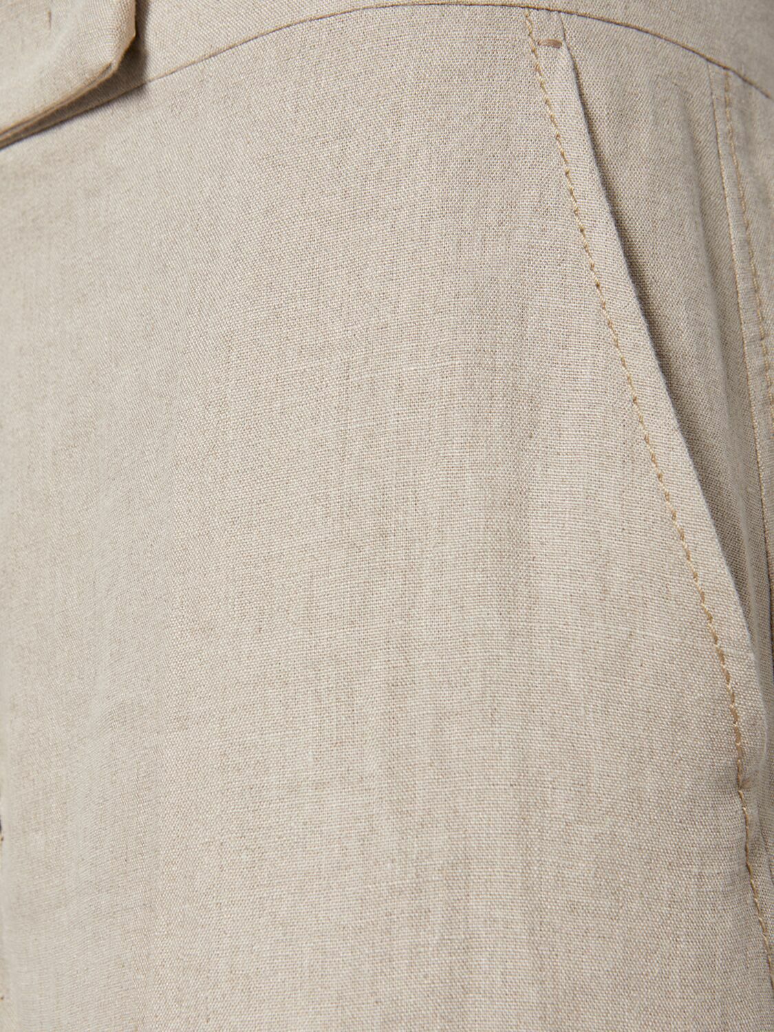 MAX MARA Sequoia Linen Wide Pants Max Mara