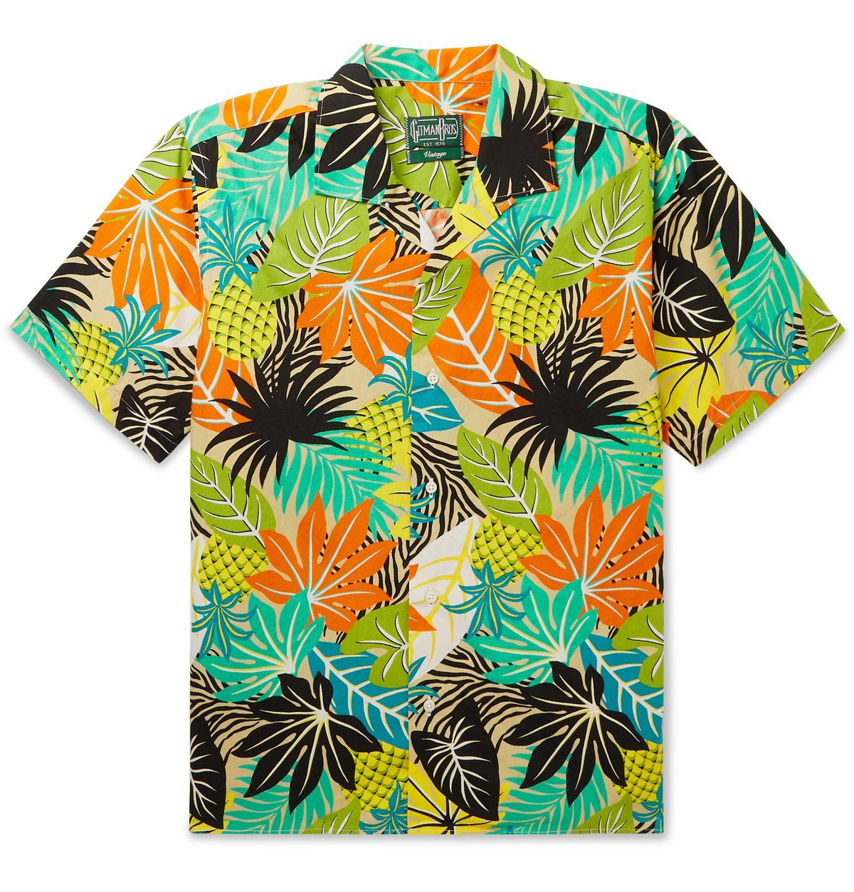 Gitman Vintage Aloha Quilt Shirt - Multi Large