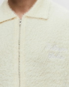 Kid Super Studios Fuzzy Zip Up Beige Pullovers/Zippers & Cardigans
