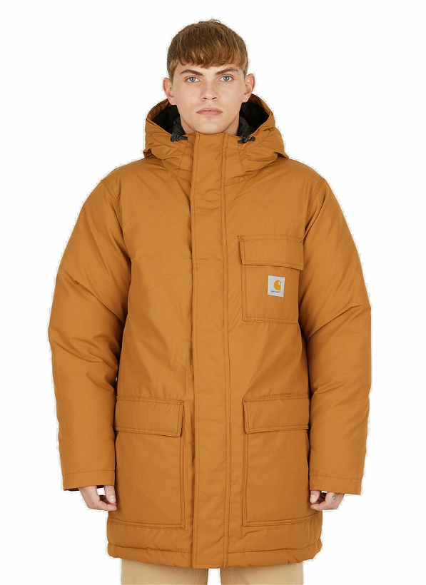 Photo: Siberian Cold Parka Jacket in Orange