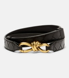 Bottega Veneta Knot Intrecciato leather belt