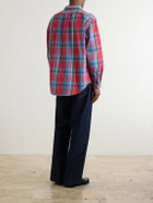 Aimé Leon Dore - Checked Cotton-Twill Shirt - Red
