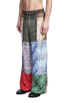 Marine Serre Pants In Multicolor Silk