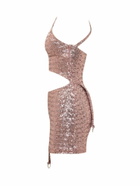 AMBUSH Asymmetric Hole Mini Dress