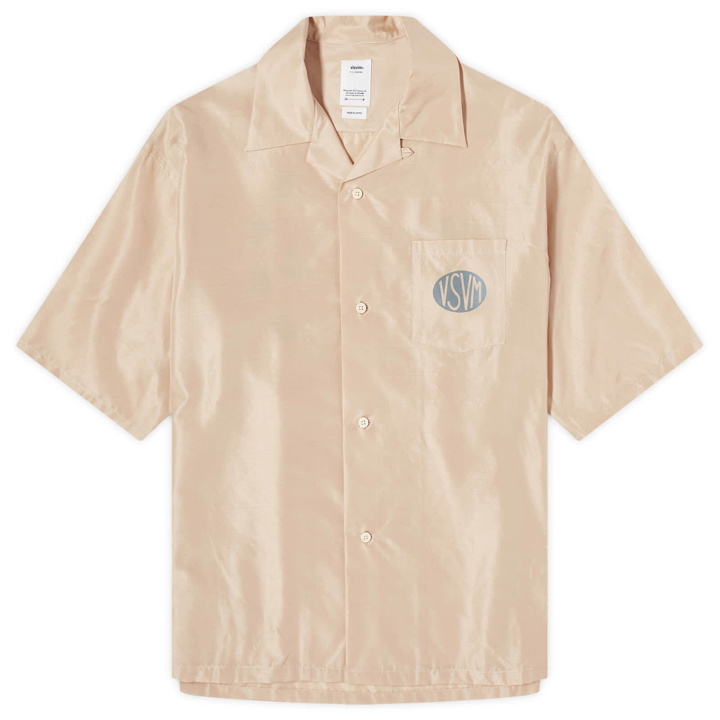 Photo: Visvim Men's Crosby Silk Shirt in Pink