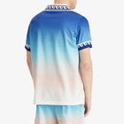 Casablanca Men's Football Shirt in Blue Gradient