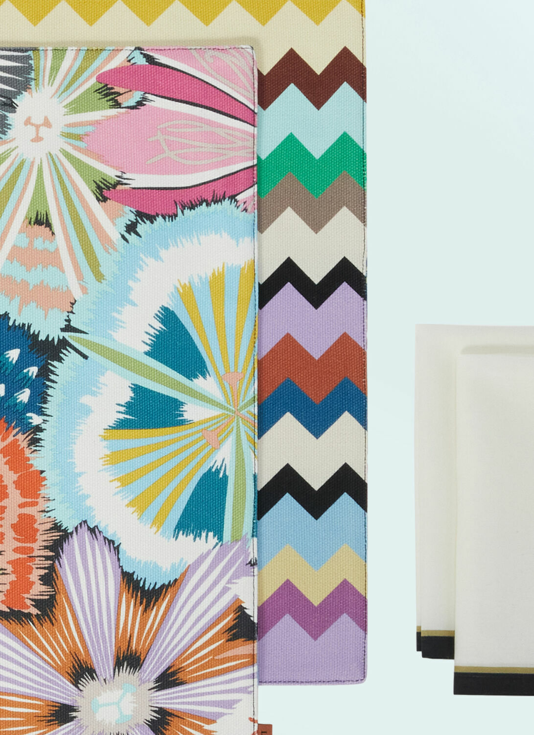 Missoni Set Of Alice and Valparaiso Placemat And Napkin