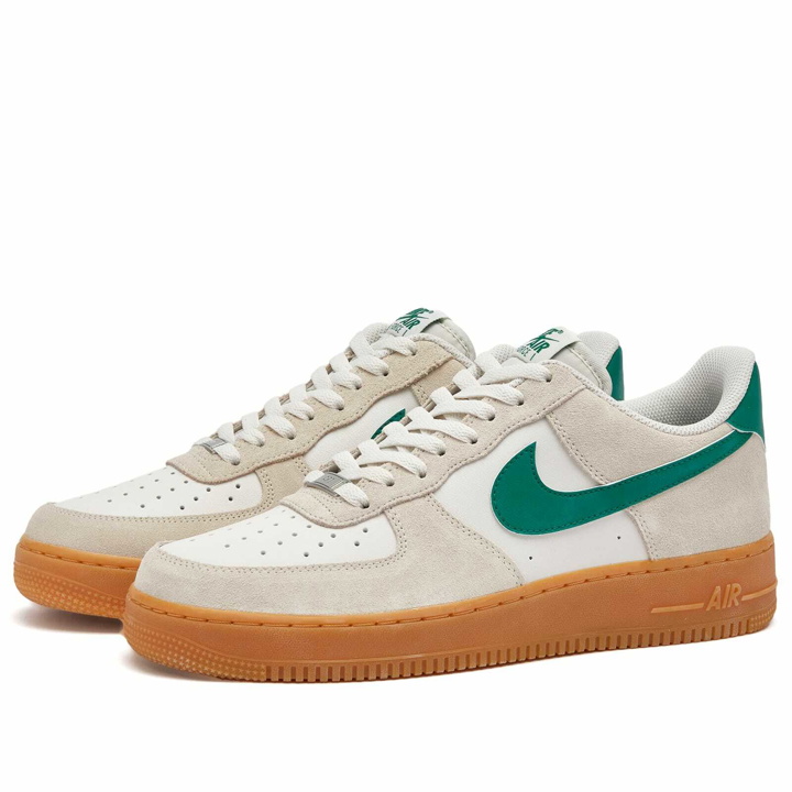 Photo: Nike Air Force 1 '07 Lv8 ESS+ in Phantom/Malachite/Gum Yellow