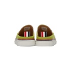 Thom Browne Yellow Flannel Slip-On Loafers