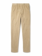 Loro Piana - Jarno Hamptons Straight-Leg Cotton-Corduroy Trousers - Neutrals