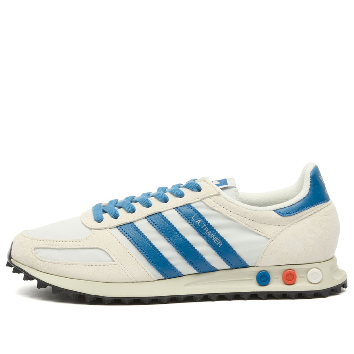 Photo: Adidas La Trainer OG Sneaker in Off White/Dark Marine/Crystal White