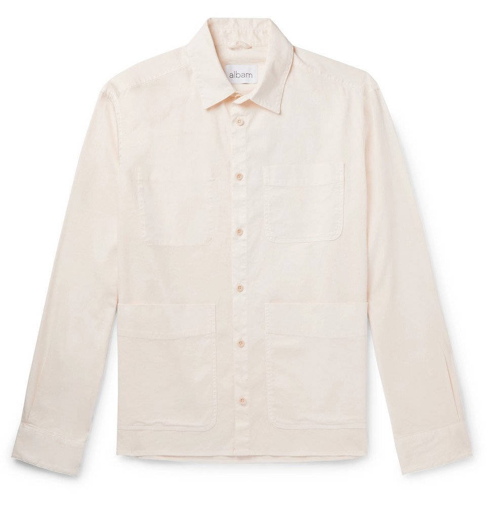 Cotton on Men - Heavy Overshirt - Ecru Cord