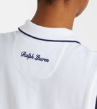 Polo Ralph Lauren x Wimbledon cotton-blend piqué top