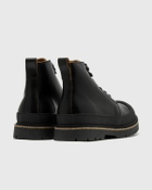 Birkenstock Prescott Natural Leather Black Boots