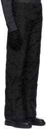 HOKITA Black Paneled Trousers