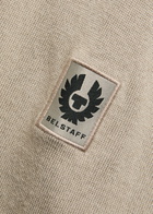 Belstaff Kilmington Quater-zip Knit Wool-blend Jumper Sand