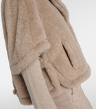 Max Mara Corvino teddy cape