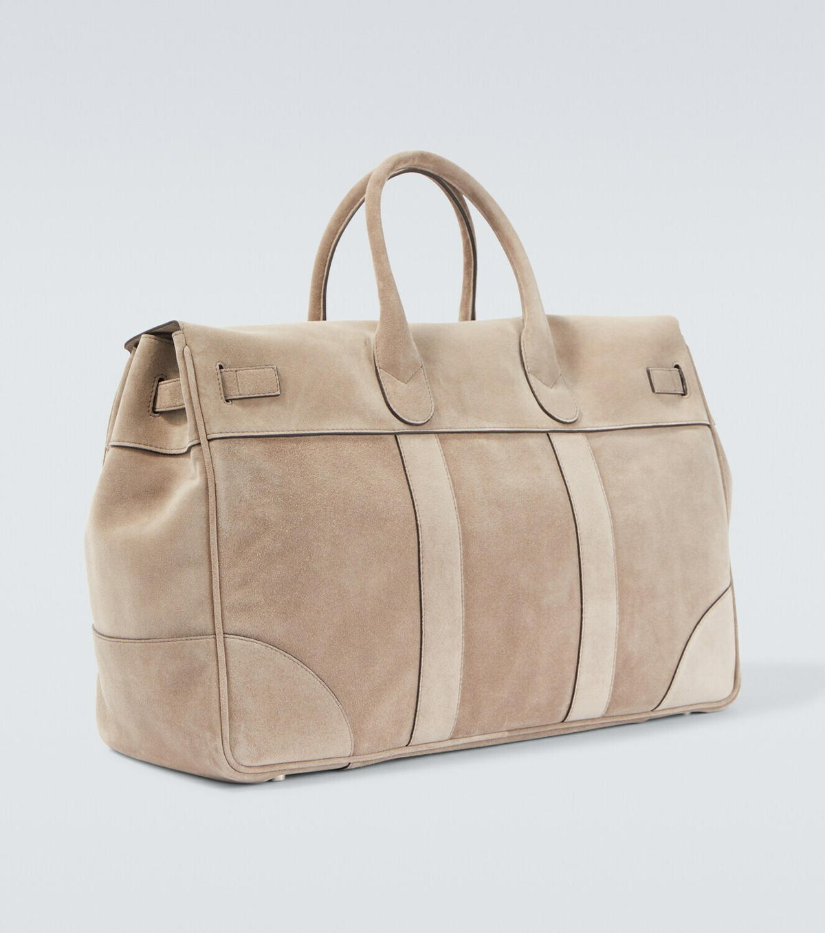 Brunello Cucinelli Suede duffel bag