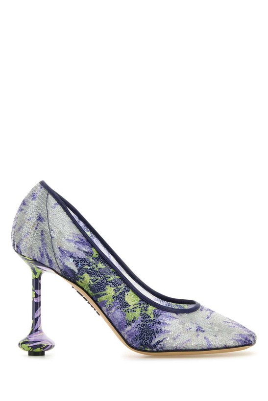 Photo: Loewe Embellished Mesh Toy Pumps