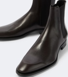 Saint Laurent Aurelien leather Chelsea boots