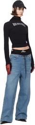 Prototypes Blue Waistband Regular Jeans