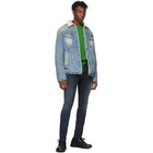 Nudie Jeans Blue Denim Lenny Jacket