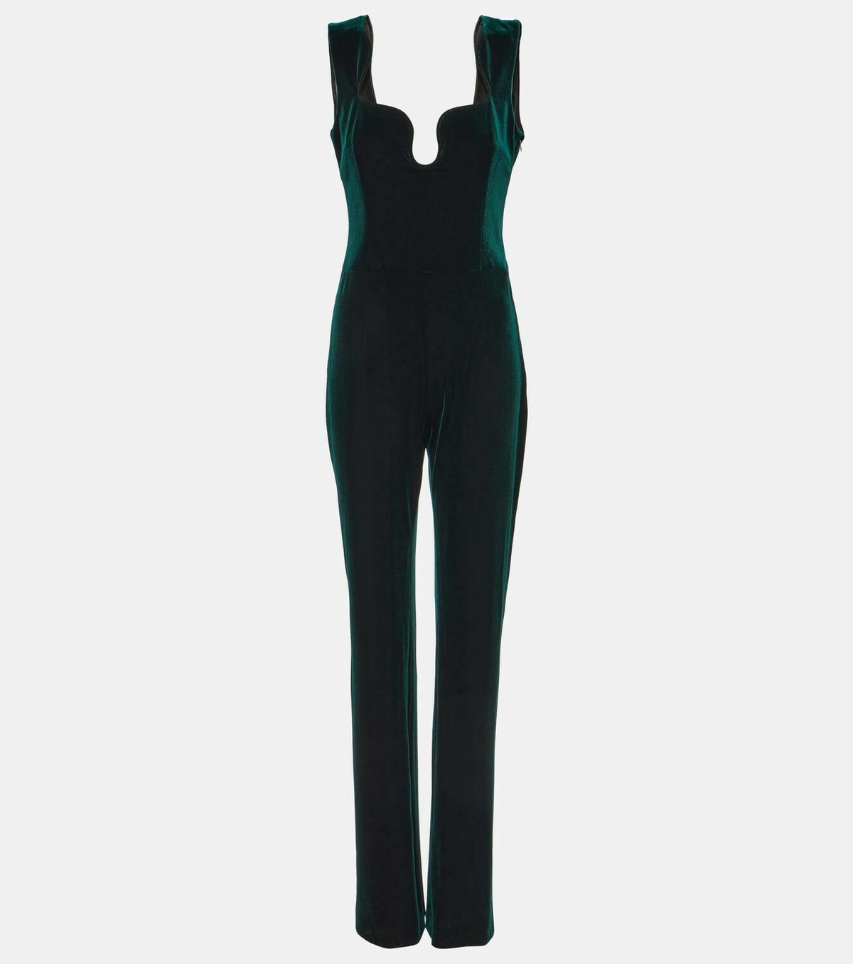 Galvan Siren velvet jumpsuit