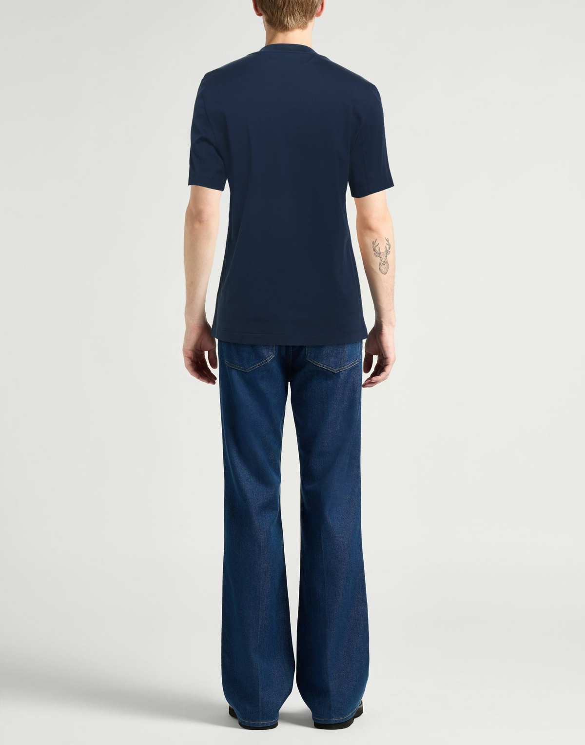 Brunello Cucinelli Mens T-shirt in Navy