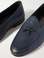 RUBINACCI - Marphy Leather Tasselled Loafers - Blue - EU 40