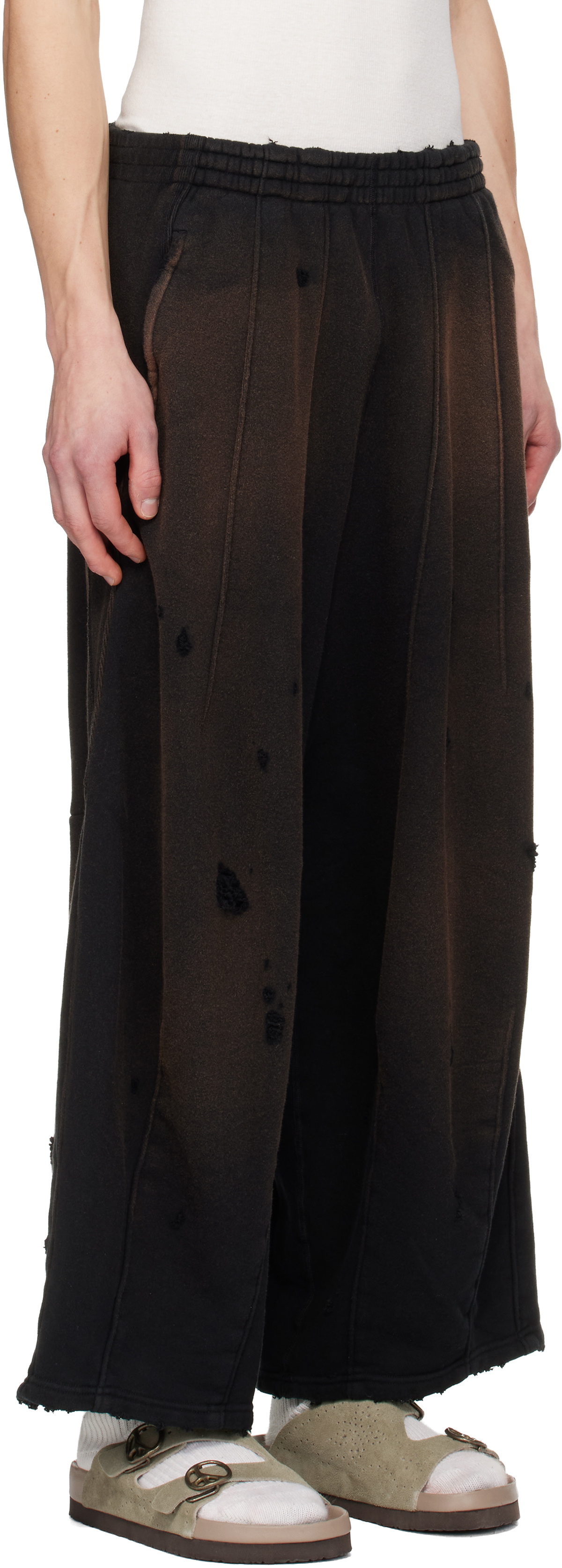 NEEDLES Black Darts H.D. Sweatpants
