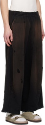 NEEDLES Black Darts H.D. Sweatpants