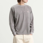 Danton Men's Long Sleeve Stripe T-Shirt in Grey/Black Stripe