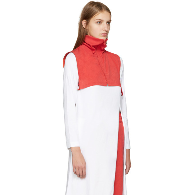 Facetasm Red Turtleneck Collar
