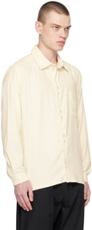 XENIA TELUNTS Off-White Daily Shirt