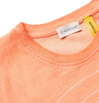 Moncler Genius - 6 Moncler 1017 ALYX 9SM Logo-Print Cotton-Jersey T-Shirt - Orange