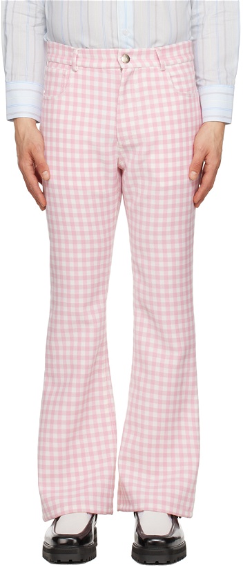Photo: Ernest W. Baker Pink Check Trousers