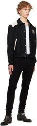 AMIRI Black & Off-White MA Band Jacket