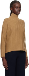 Max Mara Leisure Tan Beira Turtleneck