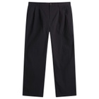 Danton Men's Double Pleat Easy Pants in Navy