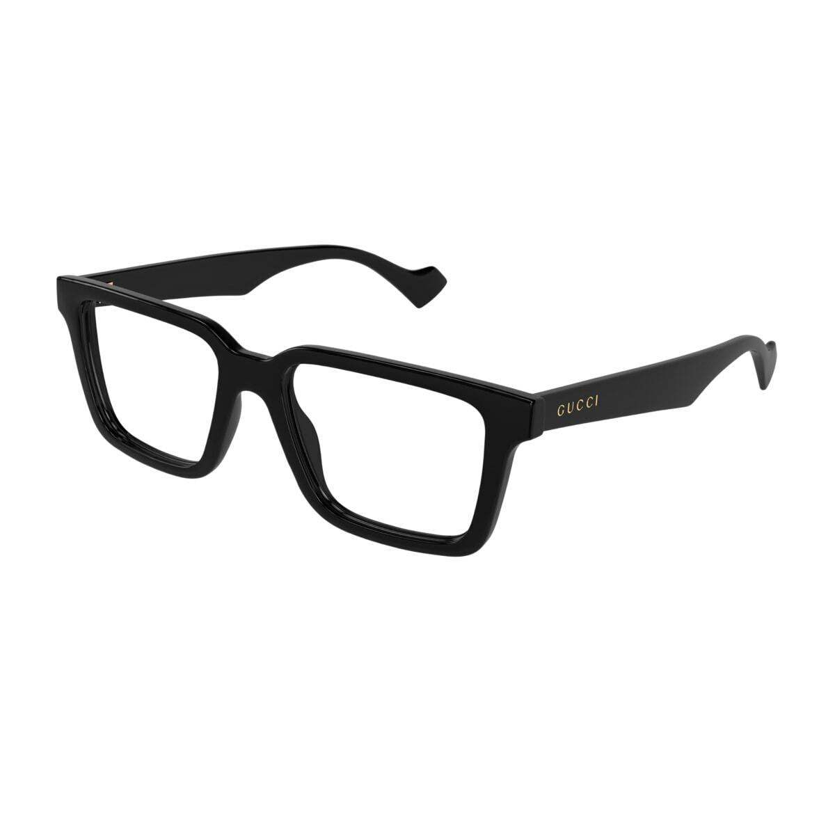 Lineas Gucci Gucci Eyewear Gucci Gg1729o Linea Lettering 005 Black Glasses Gucci