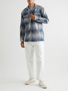 Pendleton - The Original Board Camp-Collar Checked Virgin Wool Shirt - Blue