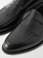 Edward Green - Piccadilly Leather Penny Loafers - Black