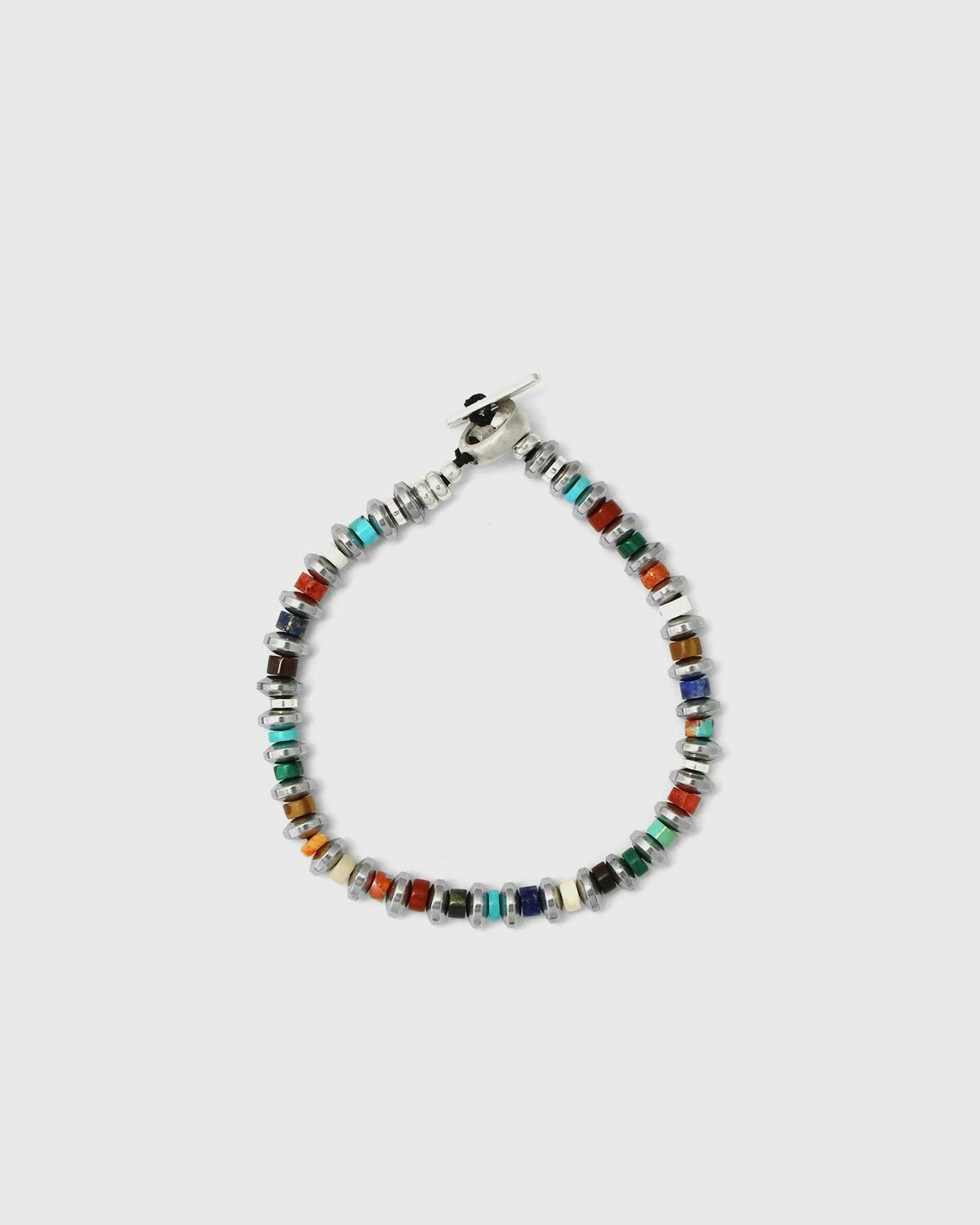 MIKIA Hematite roundel Multi-color Mens Jewellery