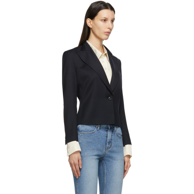 LOW CLASSIC Navy Short Classic Blazer Low Classic